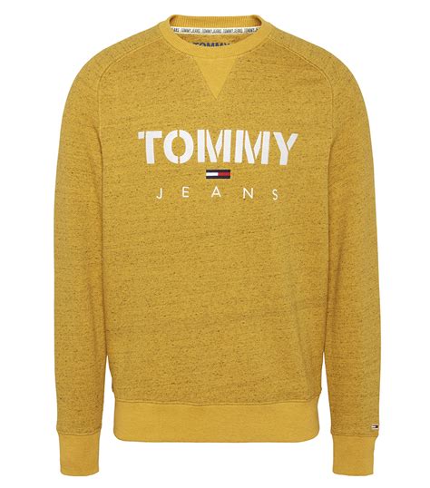 sudadera amarilla tommy hilfiger|tommy hilfiger jeans.